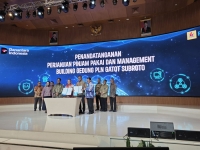 Penandatanganan Perjanjian Pinjam Pakai dan Management Building Gedung PT PLN (Persero) Gatot Subroto